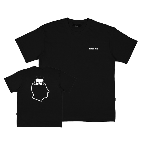 Tee-shirt Nonsense Head Logo Black