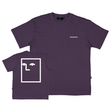 Tee-shirt Nonsense Blockhead Plum