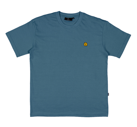 Tee-shirt Nonsense Ego Head Embroidered Slate