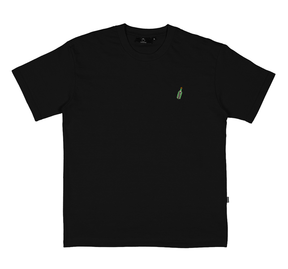 Tee-shirt Nonsense In A Bottle Embroidered Black