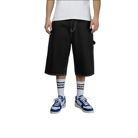 Short Nonsense Jort Biggerfoot Denim Carpenter Black