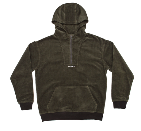 Sweat à capuche Nonsense Chupacabra Cord Forest Green