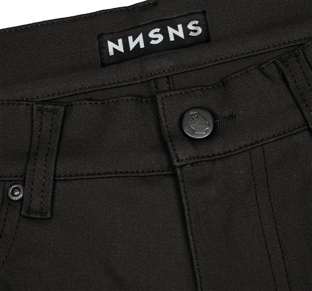 Pantalon Nonsense Bigfoot Denim Black Cotton