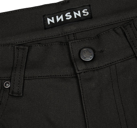 Pantalon Nonsense Bigfoot Denim Black Cotton