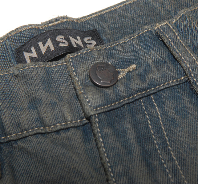 Pantalon Nonsense Bigfoot Denim Dirty Blue