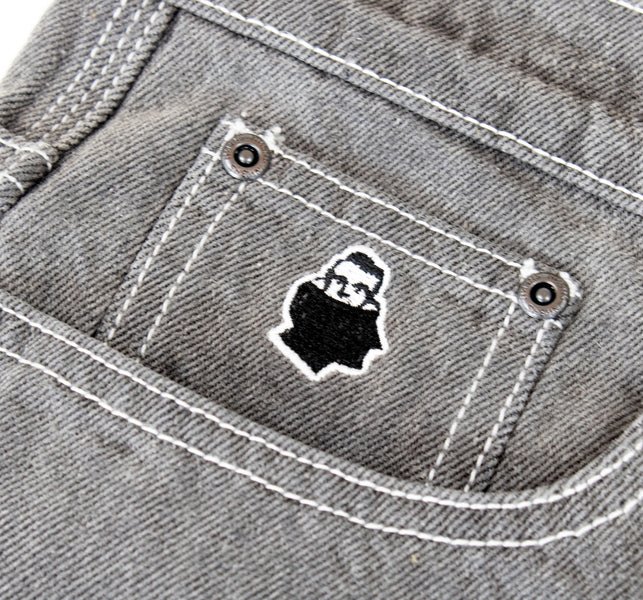 Pantalon Nonsense Bigfoot Denim Grey Washed