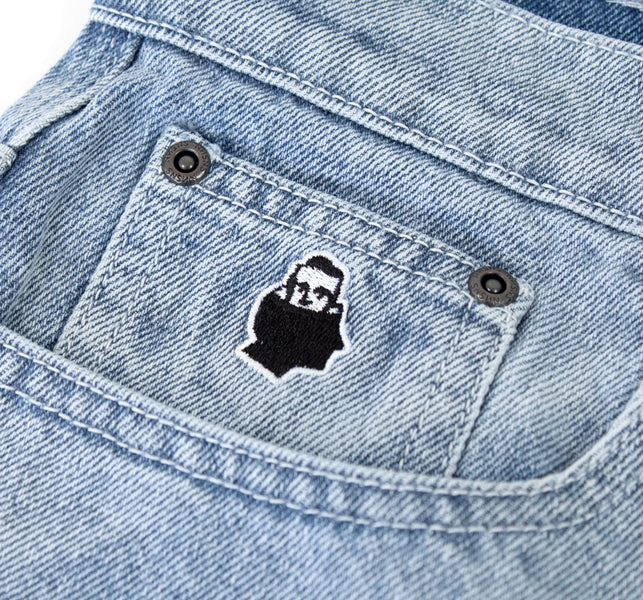 Pantalon Nonsense Bigfoot Denim Light Stonewashed