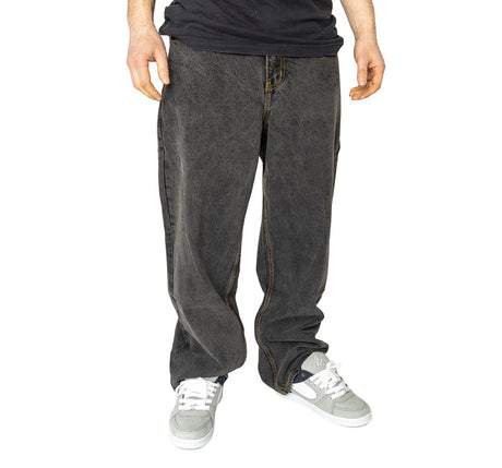 Pantalon Nonsense Biggerfoot Denim Black Washed