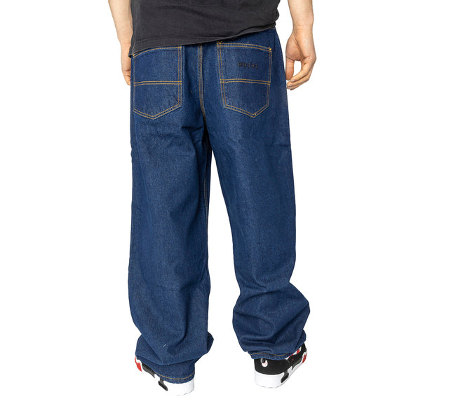 Pantalon Nonsense Biggerfoot Denim Blue Rinsed