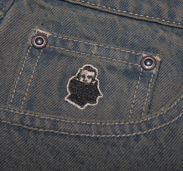 Pantalon Nonsense Biggerfoot Denim Dirty Blue
