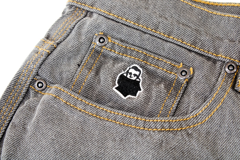 Pantalon Nonsense Biggerfoot Denim Grey Washed