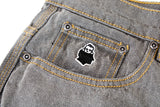 Pantalon Nonsense Biggerfoot Denim Grey Washed
