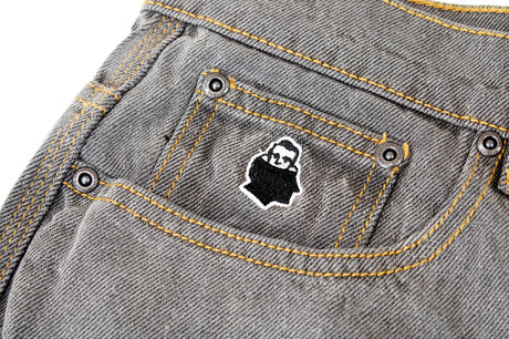 Pantalon Nonsense Biggerfoot Denim Grey Washed