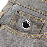 Pantalon Nonsense Biggerfoot Denim Grey Washed