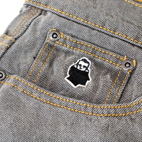 Pantalon Nonsense Biggerfoot Denim Grey Washed