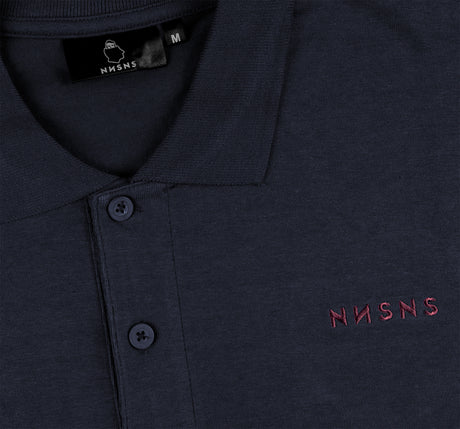 Polo Nonsense Embroidered Navy Burgundy