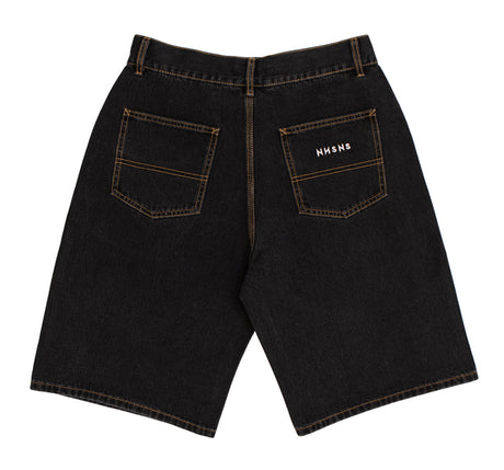 Short Nonsense Bigfoot Denim Black Washed