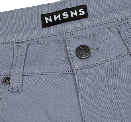 Short Nonsense Bigfoot Denim Grey Cotton