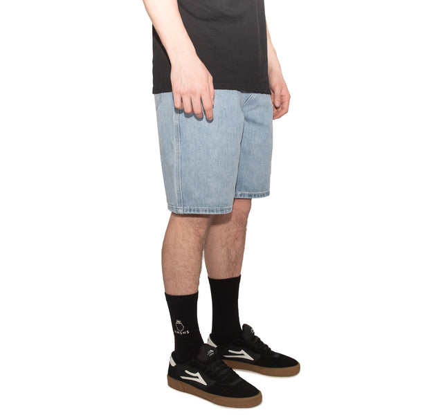 Short Nonsense Bigfoot Denim Light Stone Washed