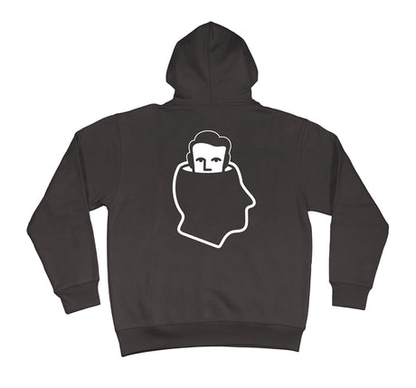 Sweat à capuche Nonsense Head Logo Charcoal