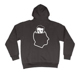 Sweat à capuche Nonsense Head Logo Charcoal