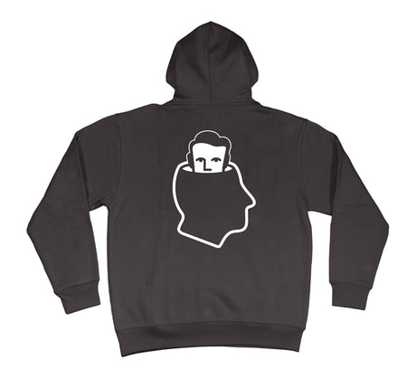Sweat à capuche Nonsense Head Logo Charcoal