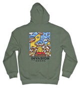 Sweat à capuche Nonsense Revenge Bottle Green