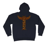 Sweat à capuche Nonsense Totem Navy