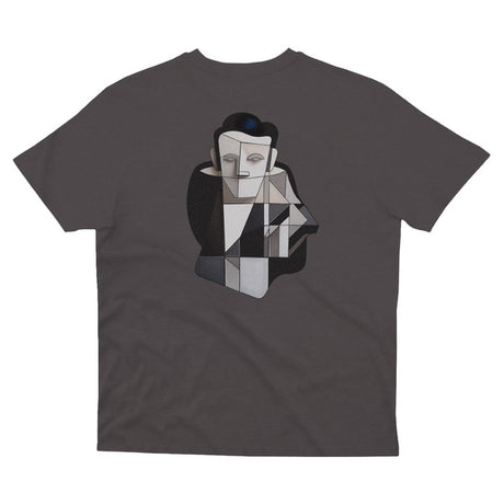 Tee-shirt Nonsense Abstract Charcoal