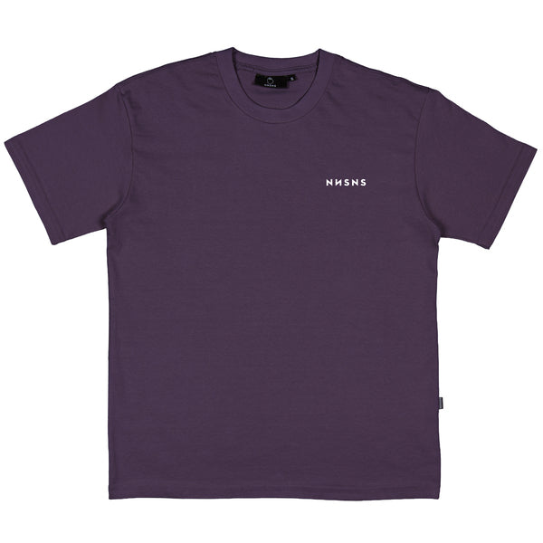 Tee-shirt Nonsense Blockhead Plum