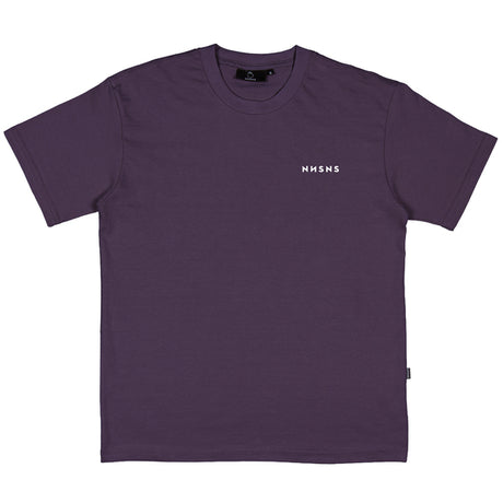 Tee-shirt Nonsense Blockhead Plum