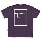 Tee-shirt Nonsense Blockhead Plum