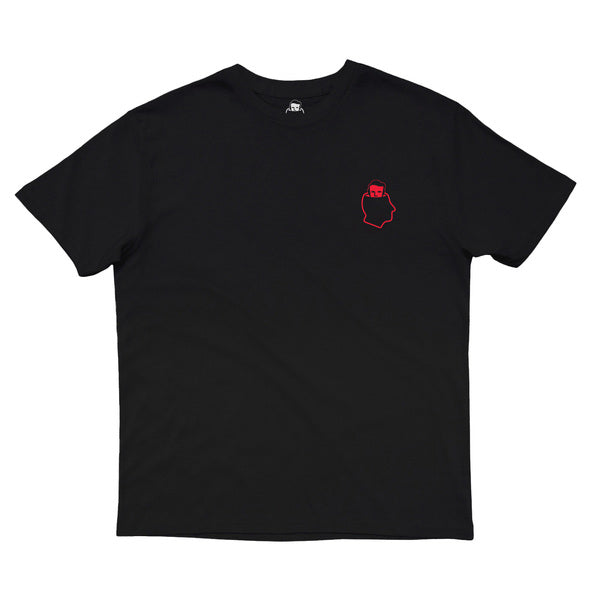 Tee-shirt Nonsense Clock Black