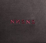 Tee-shirt Nonsense Embroidered Charcoal