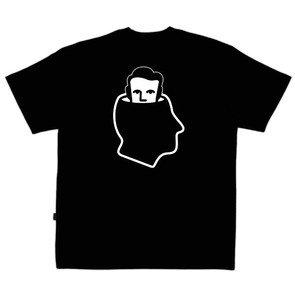 Tee-shirt Nonsense Head Logo Black