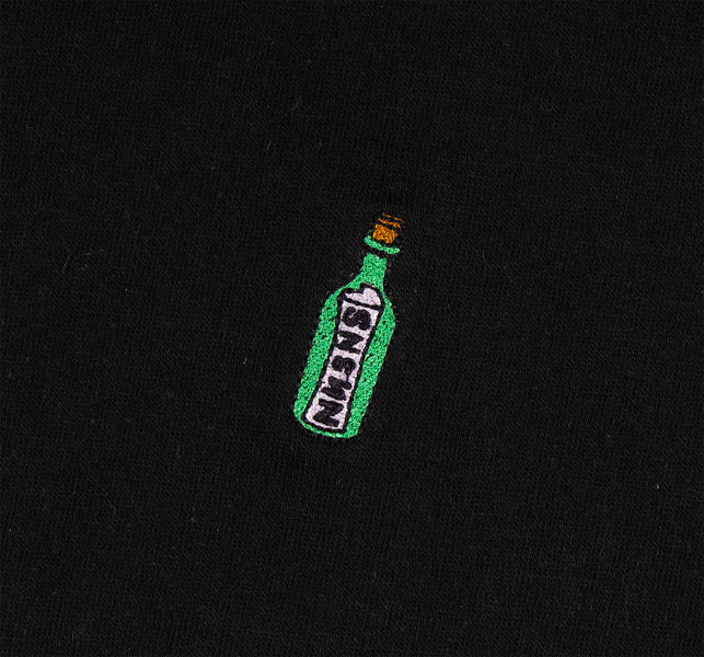 Tee-shirt Nonsense In A Bottle Embroidered Black