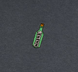 Tee-shirt Nonsense In A Bottle Embroidered Steel