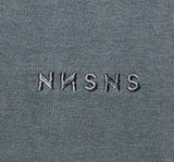 Tee-shirt Nonsense Embroidered Steel Charcoal
