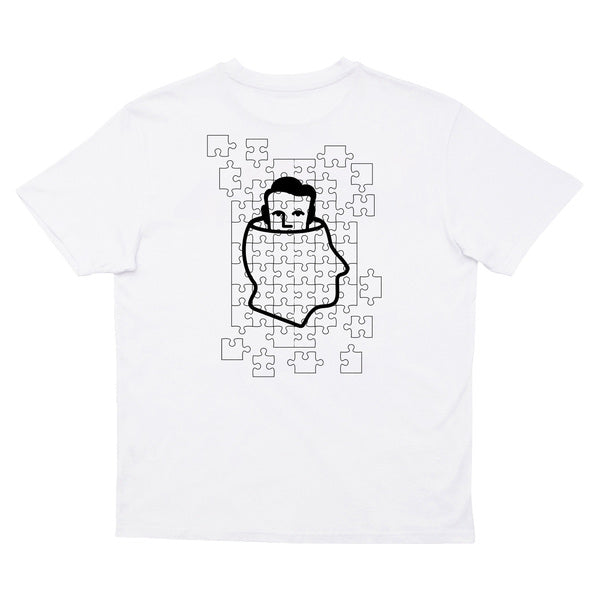 Tee-shirt Nonsense Puzzle White