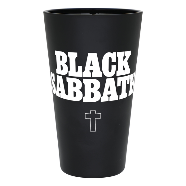 Oj Verre Black Sabbath Pint Glass Black Frosted