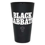 Oj Verre Black Sabbath Pint Glass Black Frosted