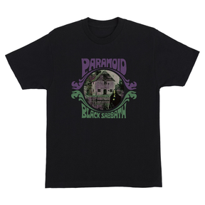 Oj T-Shirt Black Sabbath Paranoid Witch Ss Black