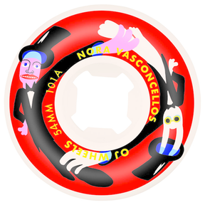 Oj Wheels (Jeu De 4) 54Mm Nora By Alexis Elite Ez Edge 101A