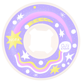 Oj Wheels (Jeu De 4) 54Mm Nora Dreams Elite Ez Edge 101A