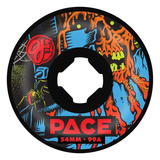 Oj Wheels (Jeu De 4) 54Mm Pace Elite Mini Combos Black 99A