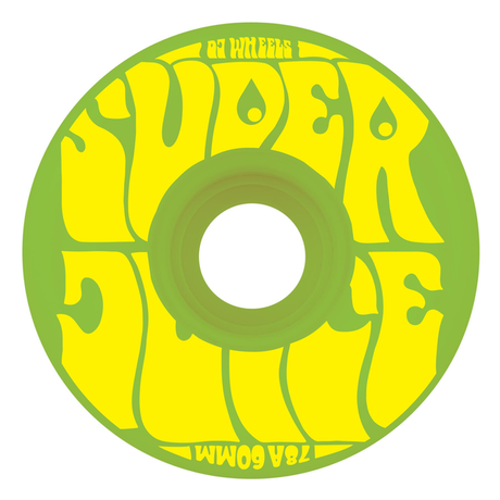 Oj Wheels (Jeu De 4) 60Mm Super Juice Green 78A