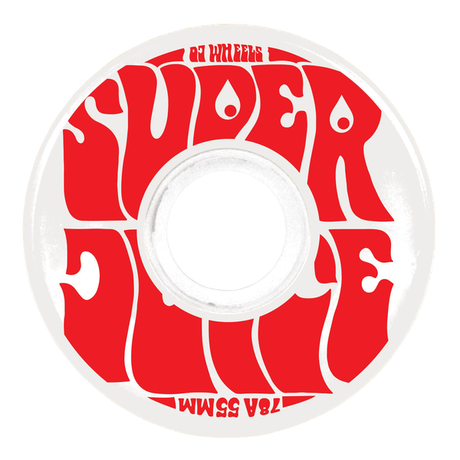 Oj Wheels (Jeu De 4) 55Mm Mini Super Juice White 78A