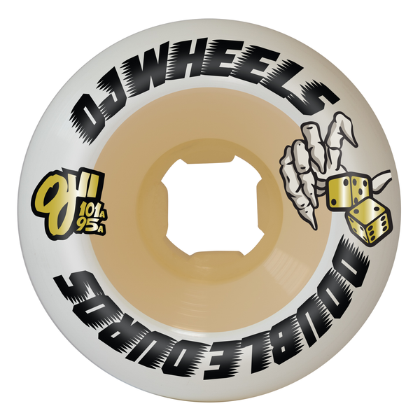 Oj Wheels (Jeu De 4) 54Mm Double Duro Gum 101A 95A