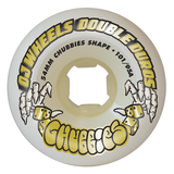 Oj Wheels (Jeu De 4) 54Mm Double Duro Wht Chubbies 101A 95A