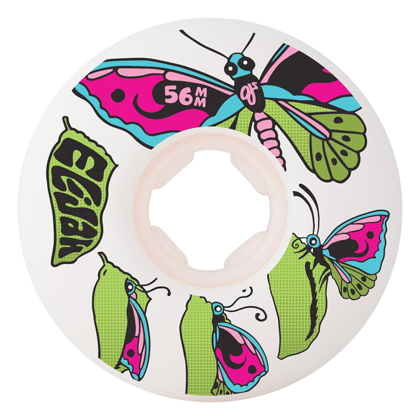 Oj Wheels (Jeu De 4) 56Mm Akerley Chrysalis Chubbies 99A
